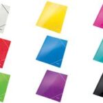 LEITZ hoekspanmap WOW, DIN A4, karton, kleuren assorti