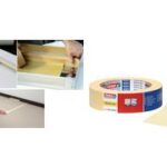 tesa schilders crêpe 4323 Basic schilderstape papier, 50 mm x 50 m
