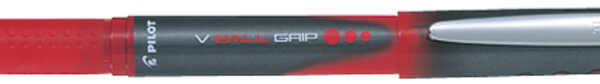 PILOT rollerball V-BALL Grip 10, 0,6 mm, rood
