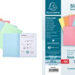 EXACOMPTA documentenomslag SUPER 60, DIN A4, 60 g/m2, rose