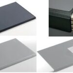 DURABLE schrijfonderlegger met randbescherming, grijs