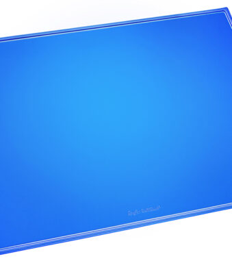 Läufer schrijfonderlegger DURELLA TRANSLUZENT NEON, blauw