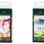 FABER-CASTELL tekenstift PITT artist pen, Etui 'Portrait'