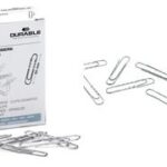 DURABLE paperclips, verzinkt, rond, 77 mm, 100 st.