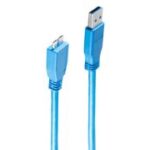 shiverpeaks BASIC-S USB 3.0 Micro kabel, USB-A - Micro USB-B, 1,8 m