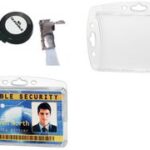 DURABLE naambordjes Dubbelbox, Hardbox, duimstansing