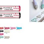 KREUL pluster en liner pen, 29 ml, nachtlichtgeel