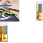 STABILO tekstmarker flash, 6 in PP-etui