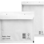 MAILmedia luchtkussen-enveloppen, type G17, zelfklevend, wit, 22 g, 22,5x34 cm, 100 st.