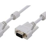 LogiLink VGA monitorkabel, stekker - stekker, grijs, 3,0 m