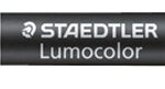 STAEDTLER Lumocolor Permanent-Marker duo, zwart