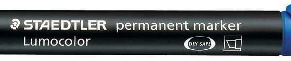 STAEDTLER Lumocolor permanent-marker 350, blauw