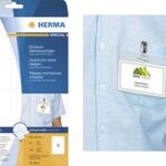 HERMA insteek-naambordjes SPECIAL, 90 x 54 mm, wit