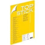 TOP STICK CD-etiketten Maxi, diameter: 117 mm, wit, 100 vel A4, permanent, wit