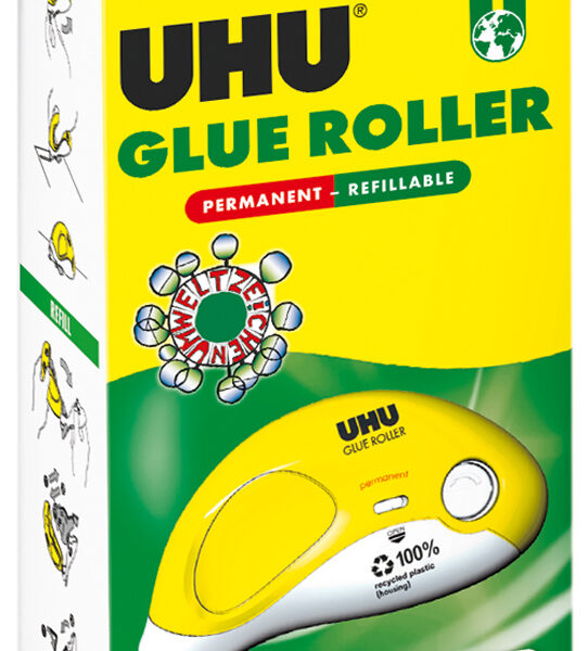 UHU lijmroller GLUE Roller, permanent hechtend, 8,4 mm x 16,5 m