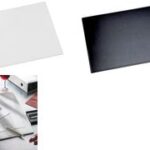 Läufer schrijfonderlegger SCALA, 450 x 650 mm, rood