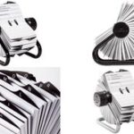 DURABLE adreskaartsysteem TELINDEX, zwart