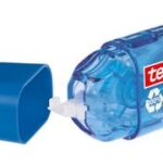 tesa ecoLogo wegwerp-Mini-correctieroller, 5 mm x 6 m, blauw