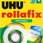 UHU plakband rollafix invisible, incl. handafroller