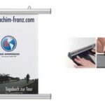 FRANKEN posterlijst, aluminium, zilver, lengte: 1.205 mm