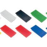 FRANKEN magneet, hechtkracht: 1.000 g, 50 x 23 mm, zwart