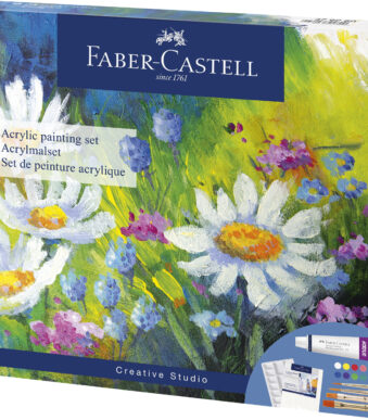 FABER-CASTELL acrylschilderset, 18-delig