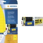 HERMA folie etiketten SPECIAL, 99,1 x 42,3 mm, 25 vel A4, permanent, geel