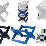 HAN hangmappen-rek X-CROSS, lichtgrijs