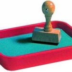 Läufer stempelreiniger CLEAN, in kunststof houder