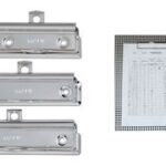 MAUL papierklem/brievenklem, (B)120 mm, klemwijdte: 10 mm, nikkel