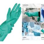 HYGOSTAR universele Nitril-handschoen 'PROFESSIONAL', L, groen