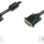 DIGITUS DVI-D 24+1 kabel, Dual Link, 5,0 m