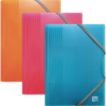 Oxford hoekspanmap School Life, DIN A6, van PP, assorti