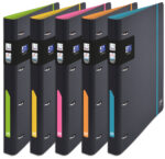 Oxford ringband 'for Students', A4, 4-rings, PP, kleuren assorti