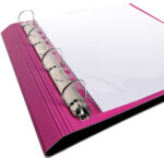 Oxford ringband 'for Students', A4, 4-rings, PP, kleuren assorti