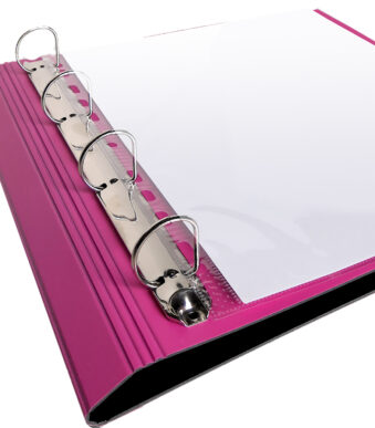 Oxford ringband 'for Students', A4, 4-rings, PP, kleuren assorti