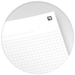 Oxford Black n´ Red spiraalboek, DIN A4, geruit, karton