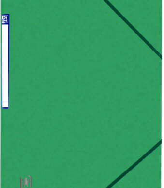 Oxford hoekspanmap Top File+, A4, groen