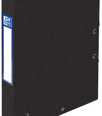 Oxford verzamelbox Top File+, 40 mm, DIN A4, zwart