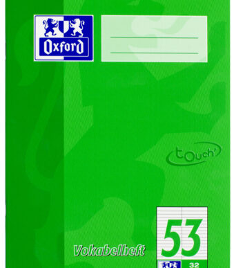 Oxford woordenschrift 'TOUCH', DIN A5, 2 kolommen, groen