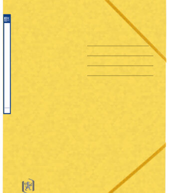 Oxford hoekspanmap Top File+, DIN A4, geel