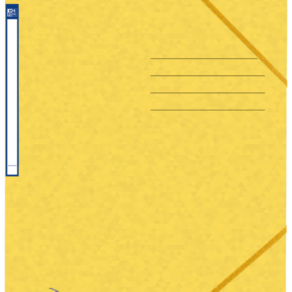 Oxford hoekspanmap Top File+, DIN A4, geel