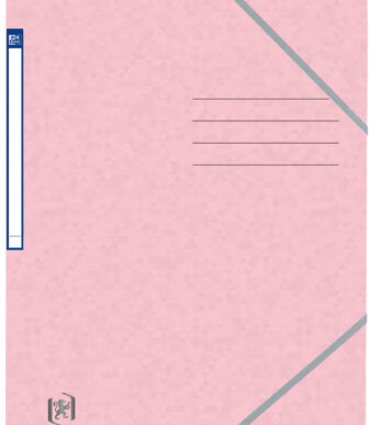 Oxford hoekspanmap Top File+, DIN A4, pastel rose