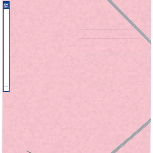 Oxford hoekspanmap Top File+, DIN A4, pastel rose