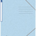 Oxford hoekspanmap Top File+, DIN A4, pastel blauw