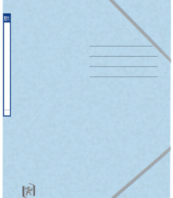 Oxford hoekspanmap Top File+, DIN A4, pastel blauw