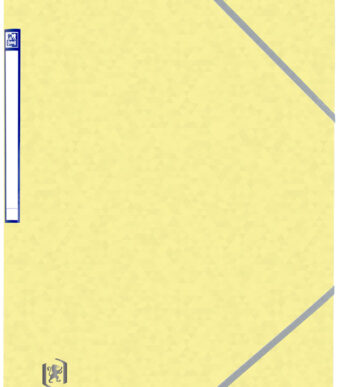 Oxford hoekspanmap Top File+, DIN A4, pastelgeel