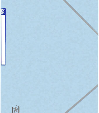 Oxford hoekspanmap Top File+, DIN A4, pastelblauw