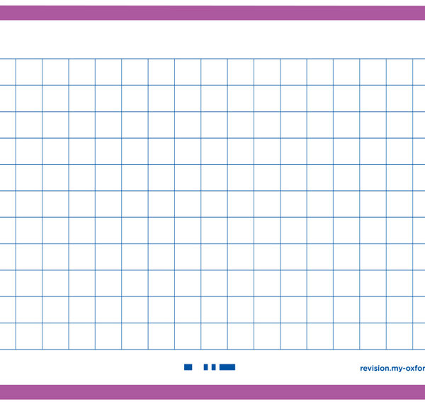 Oxford systeemkaarten / flashcards 'Flash 2.0', 75 x 125 mm, geruit, lila