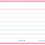 Oxford systeemkaarten / flashcards 'Flash 2.0', 75 x 125 mm, gelinieerd, roze